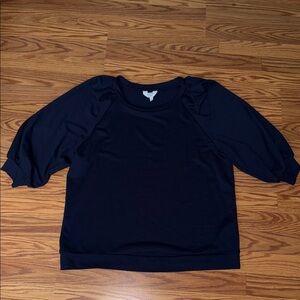 Crown & Ivy Black Women's Blouse